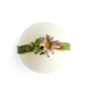 Headband floral – Modelo II Lilás