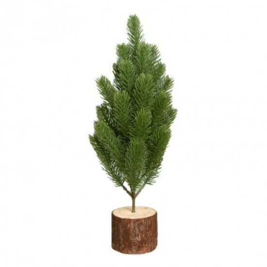 Mini Árvore Pinheiro com base 40 cm Verde