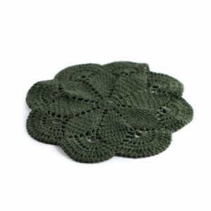 Layer crochet Verde musgo