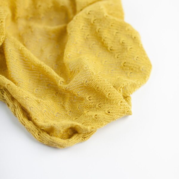 Wrap texturizado de lã Amarelo