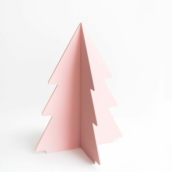 Árvore 3D desmontável - 60 cm Cor 26 - Rosa pêssego