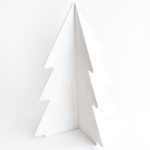 Árvore 3D desmontável – 90 cm Cor 07 – Off white