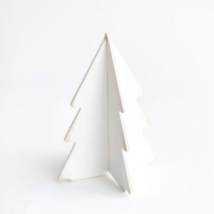 Árvore 3D desmontável – 30 cm Cor 07 – Off white